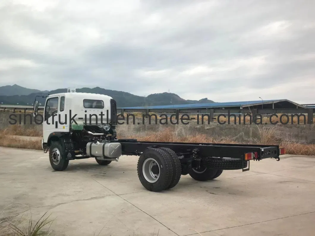 Sinotruk HOWO Sinotruck Factory Manufacturer 4X2 5ton 6 Wheeler Transport Dump Heavy Duty Light Lorry Box Van Stake Flatbed Cargo Truck