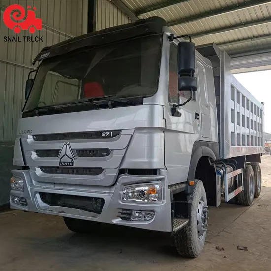 2017 anos de caminhões usados ​​420HP 371 HP 375HP 6X4 Sinotruk Heavy Duty Basculante Basculante Dumper usado caminhão basculante e novo caminhão HOWO para o mercado africano